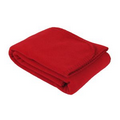 Fleece Lap Blanket - Red (30"x40")